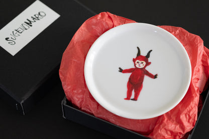 スゲノマロ-白磁コースター