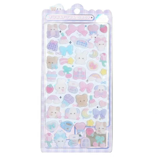 ふわふわドロップシール