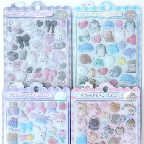 ふわふわドロップシール