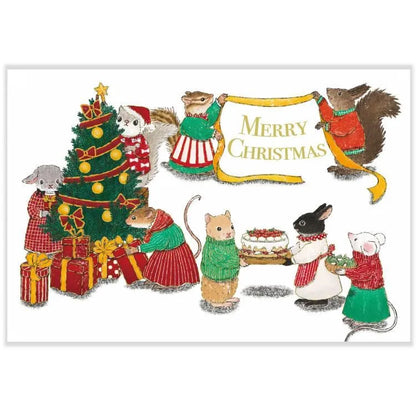 ポストカード クリスマス 茜ことこ