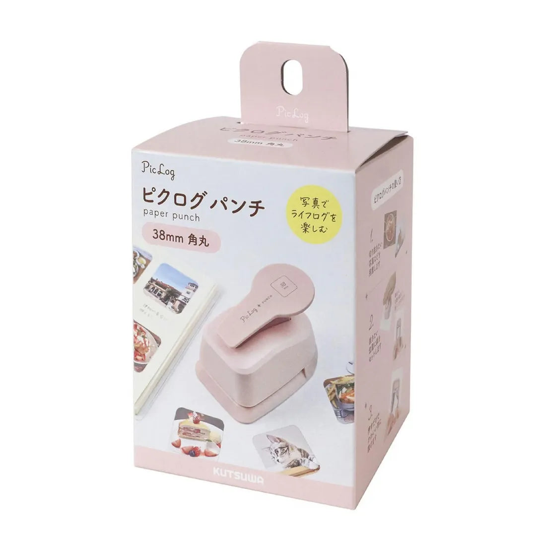 ピクログパンチ 38mm 角丸
