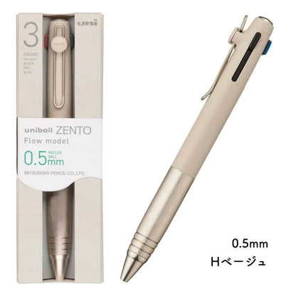 uni uniball ZENTO 3色ボールペン ２本セット ユニボール ZENTO フローモデル 3色 – 文化堂 │ Pentonote