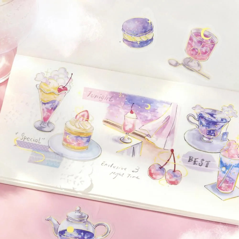 BGM 喫茶アラモード 空 デコレーションステッカー