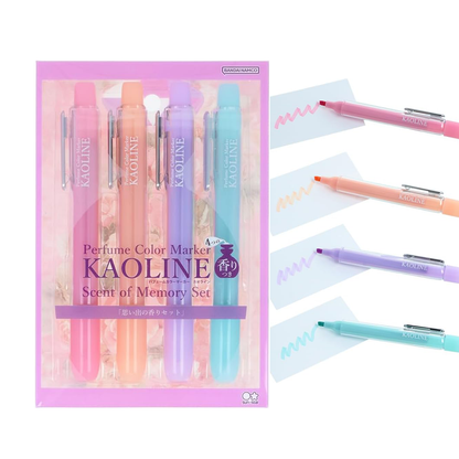 パフュームカラーマーカー KAOLINE（カオライン）4本セット