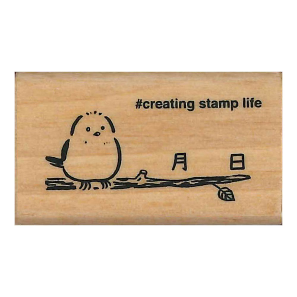 こどものかお Nアイラブスタンプ 日付