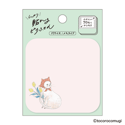 しっかり貼れる ピタふせん M (メモタイプ)