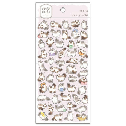 まめまめあにまる ステッカー