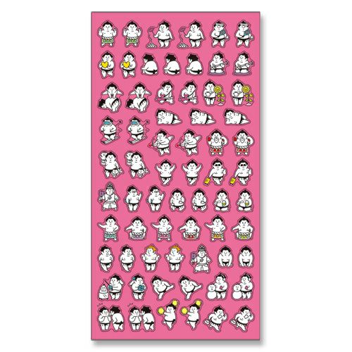 シール プチプチ おすもうさんズ