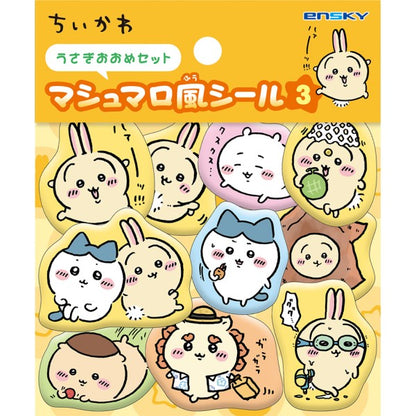 ちいかわ マシュマロ風シール