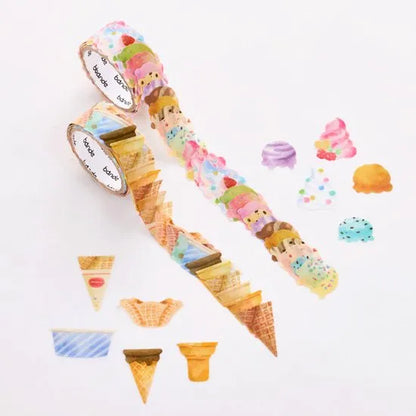 bande 1枚づつはがせる ロールステッカー (食べ物)