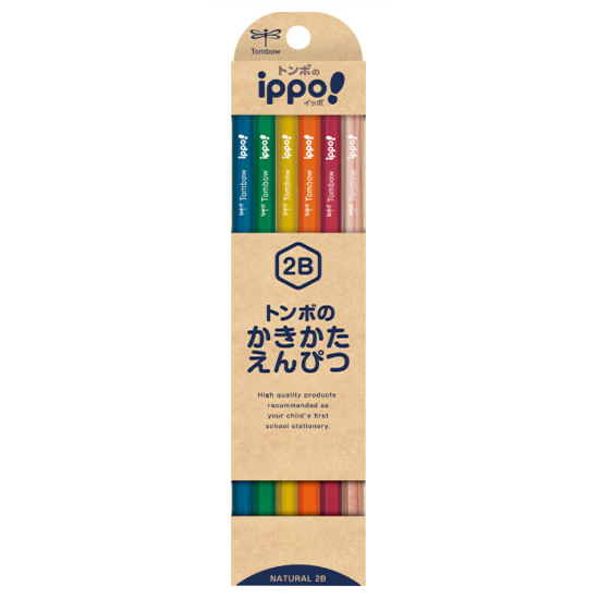 Tombow ippo! かきかたえんぴつ Natural