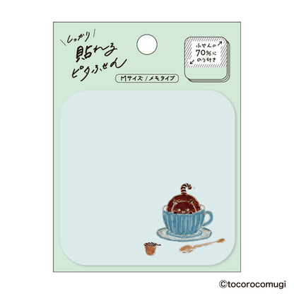 しっかり貼れる ピタふせん M (メモタイプ)