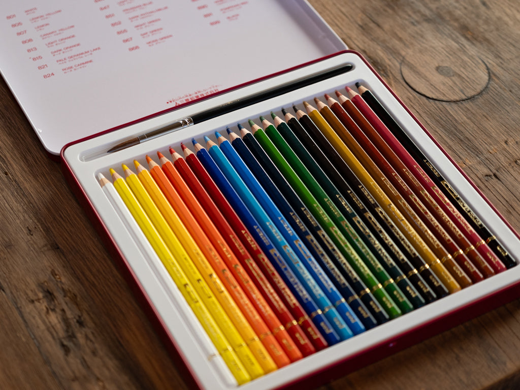 日本公式代理店 スタビロのパステル水彩色鉛筆 ソフトカラー 72色 