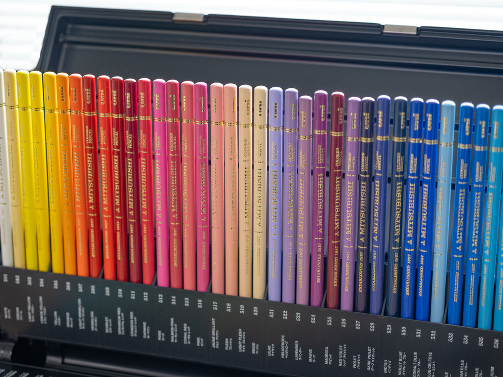 オンラインショップ uni COLORED ほぼ未使用 ユニカラー 色鉛筆