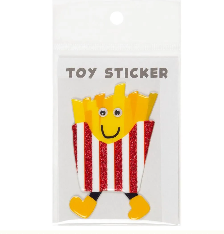 TOY STICKER　5種