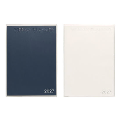 【2027年版】10月始まり｜ダイアリー ペーパークロス B6 週間ブロック