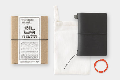 TRAVELER’S notebook カードサイズ【限定！20周年記念】