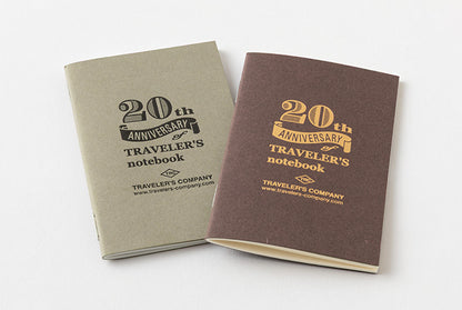 TRAVELER’S notebook カードサイズ【限定！20周年記念】