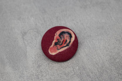 スゲノマロ-くるみボタンのマグネット