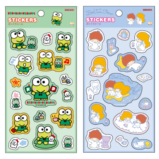 ぷっくりシール サンリオキャラクターズ