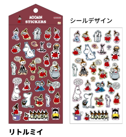 マシュマロシール STICKERS｜MOOMIN・PEANUTS