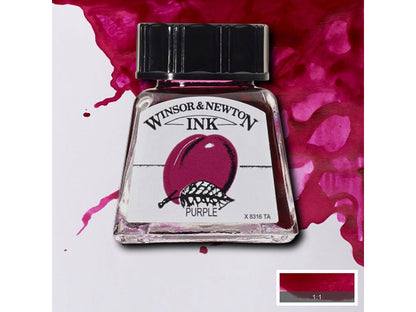 Winsor&Newton ドローイングインク 14ml Purple