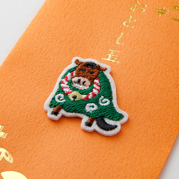 MIDORI ぽち袋 刺繍 お年玉 2026