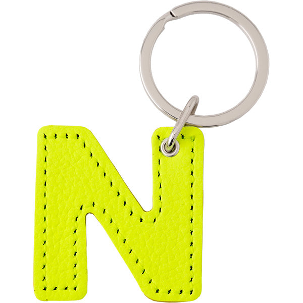 アルファベットキーホルダー ネオン