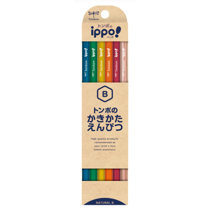 Tombow ippo! かきかたえんぴつ Natural