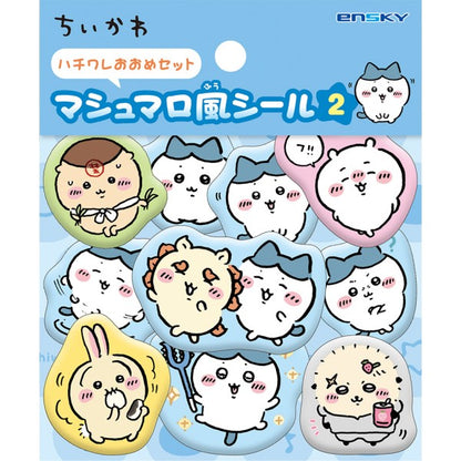ちいかわ マシュマロ風シール