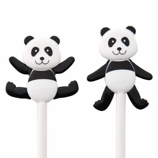 動きがかわいい！パペットパンダボールペン