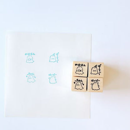 こどものかお 手帳はんこ部 4Pセット
