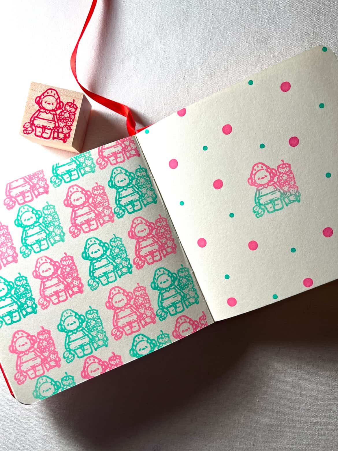 🍓HELLO STRAWBERRY Stamp Set