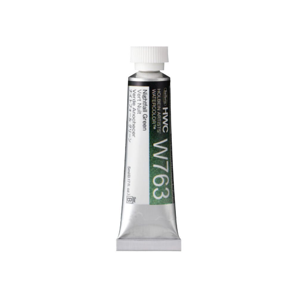 holbein 透明水彩絵具 5ml ナイトフォールカラーズ