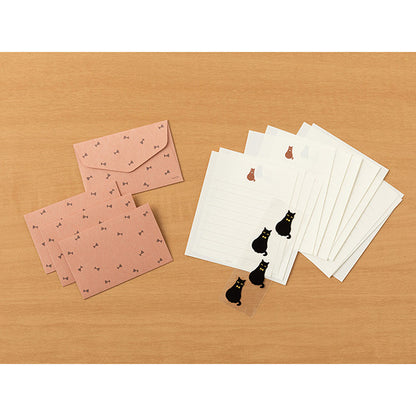 ミドリ ミニレターセット シール付き（動物）