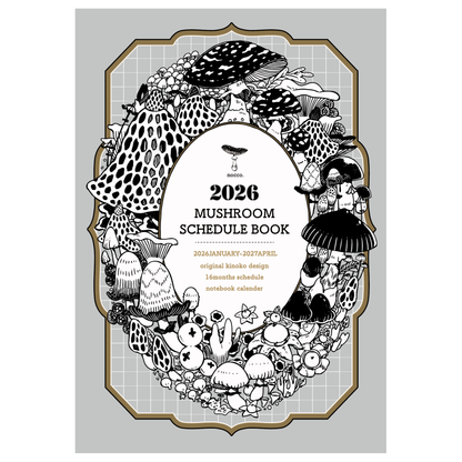 nocco 2026スケジュール帳(カバー付き)