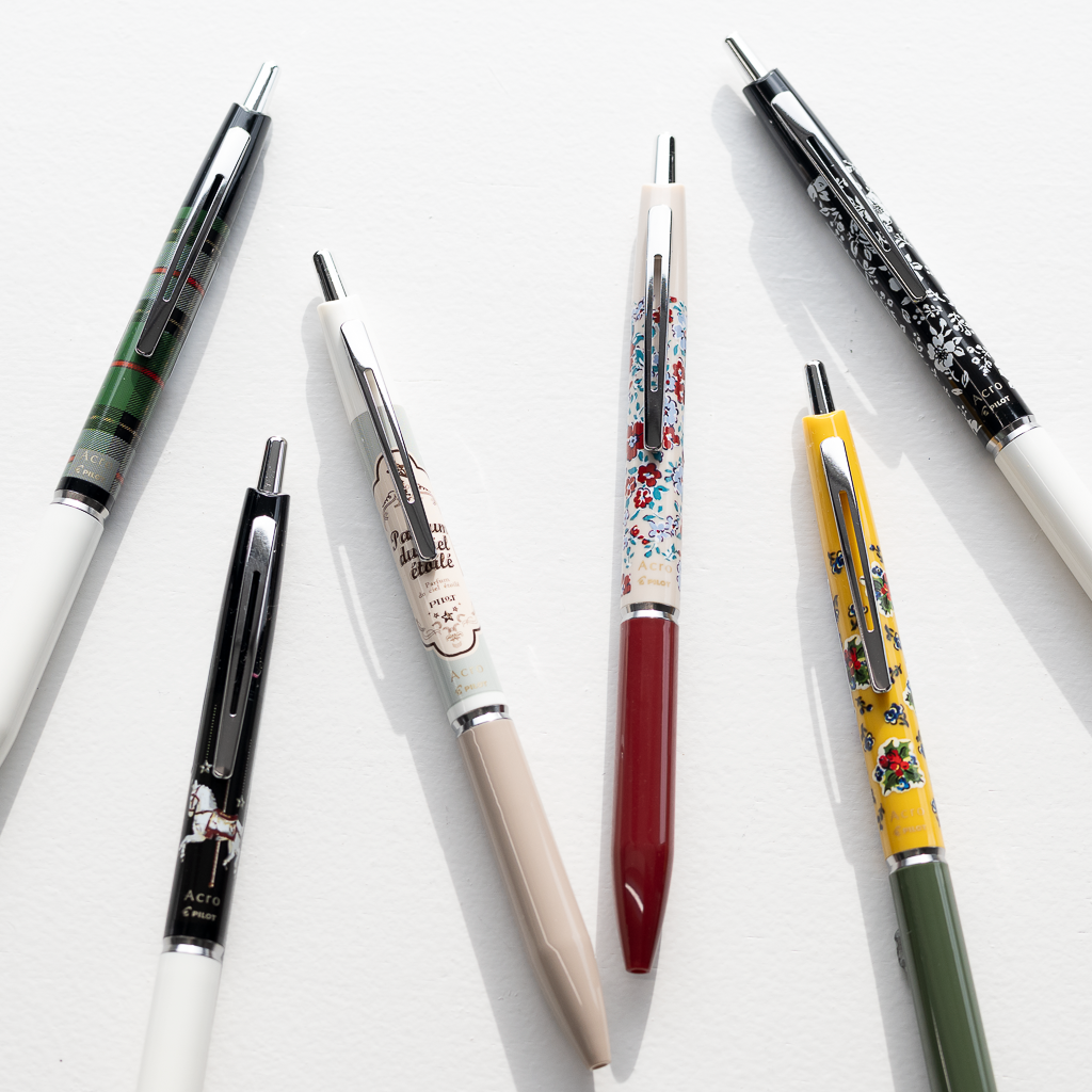 オフホワイト　クロスアロー　ペイント　超人気デザイン　確実正規品　ブラック 限定】 油性BP アクロ 0.5 ビンテージマーケット – 文化堂 │ Pentonote