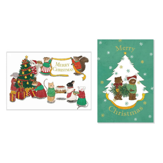 ポストカード クリスマス 茜ことこ