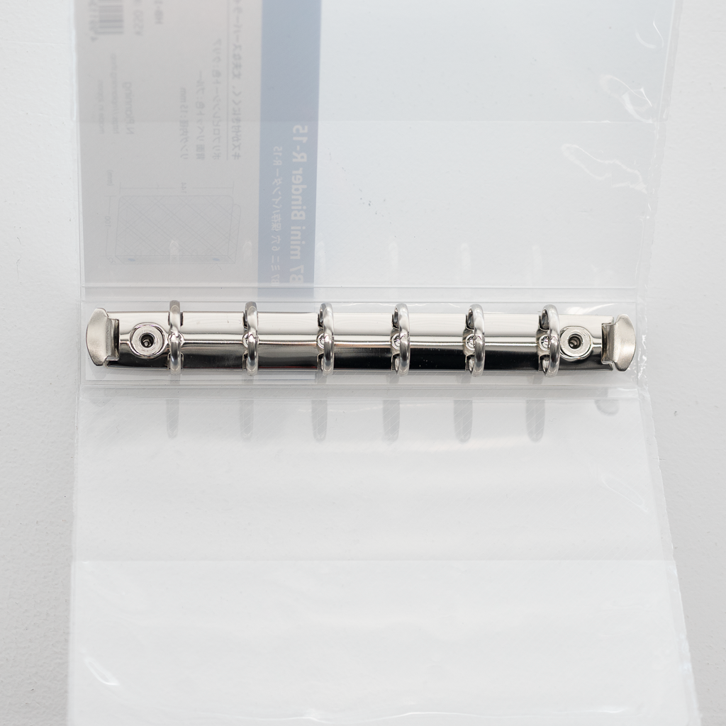 B7 ミニ 6穴 保存バインダー R-15