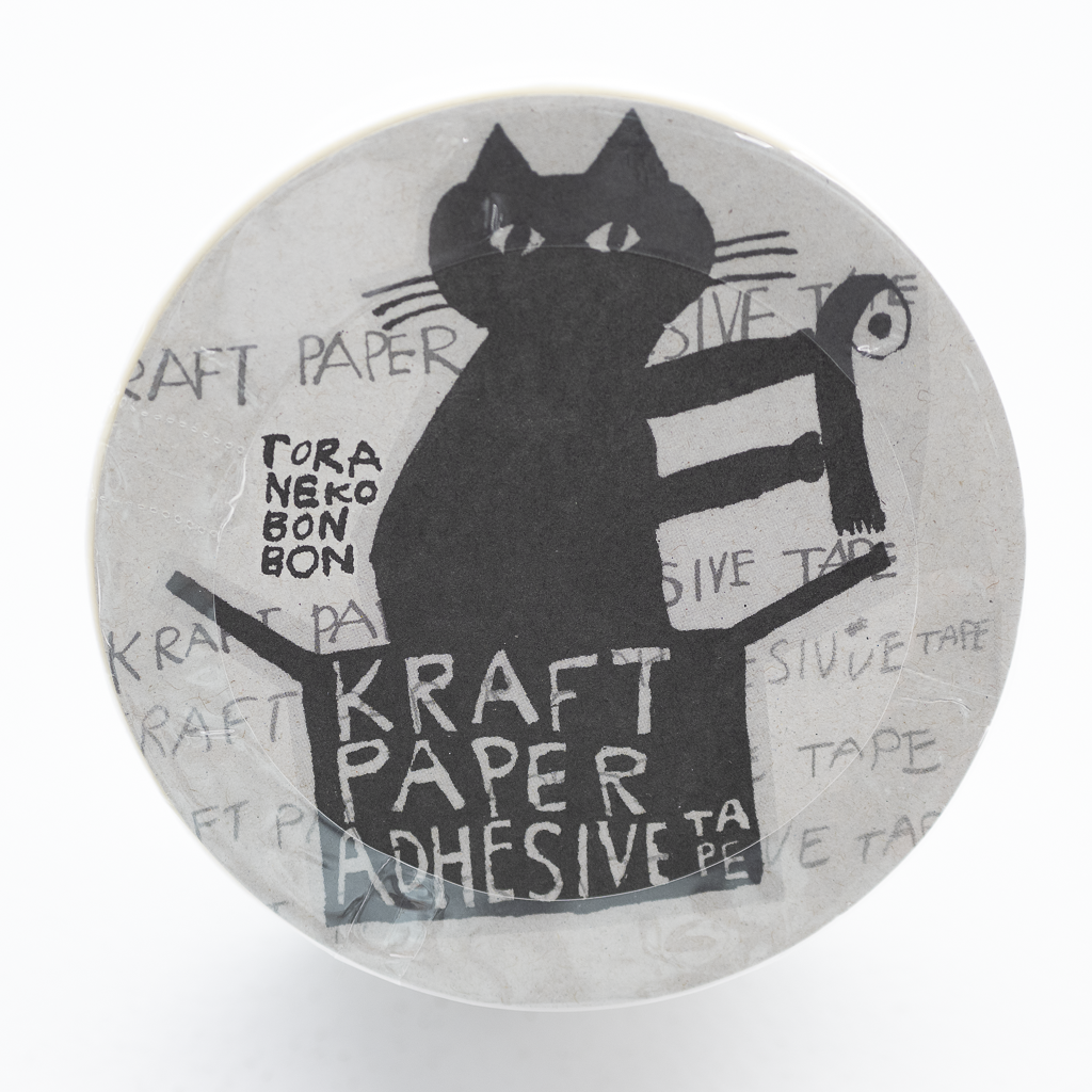 トラネコボンボン クラフト粘着テープ