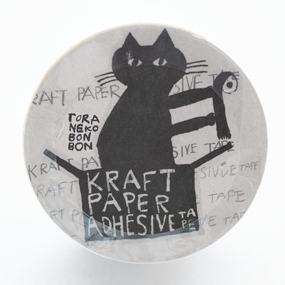 トラネコボンボン クラフト粘着テープ