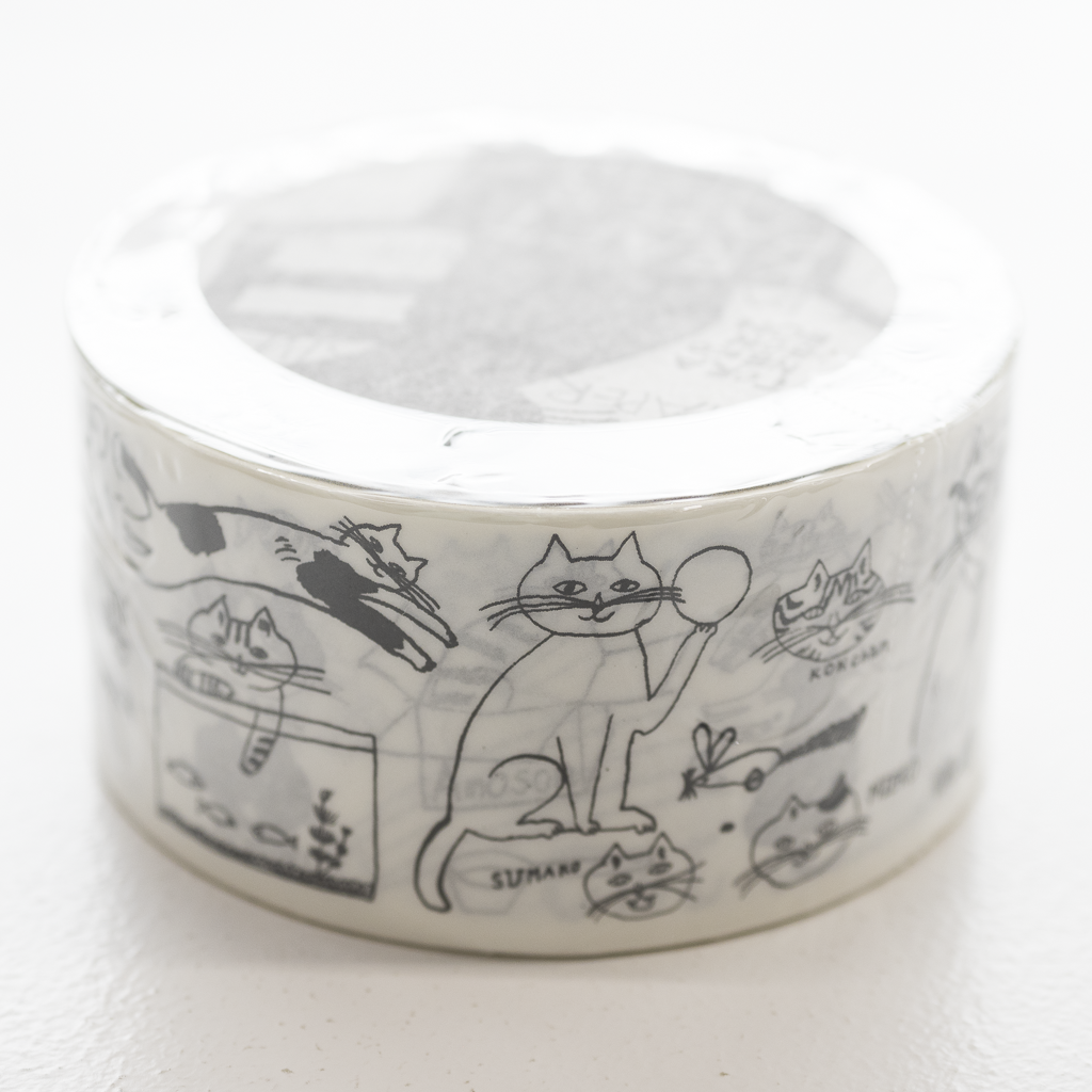 トラネコボンボン クラフト粘着テープ