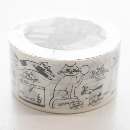 トラネコボンボン クラフト粘着テープ