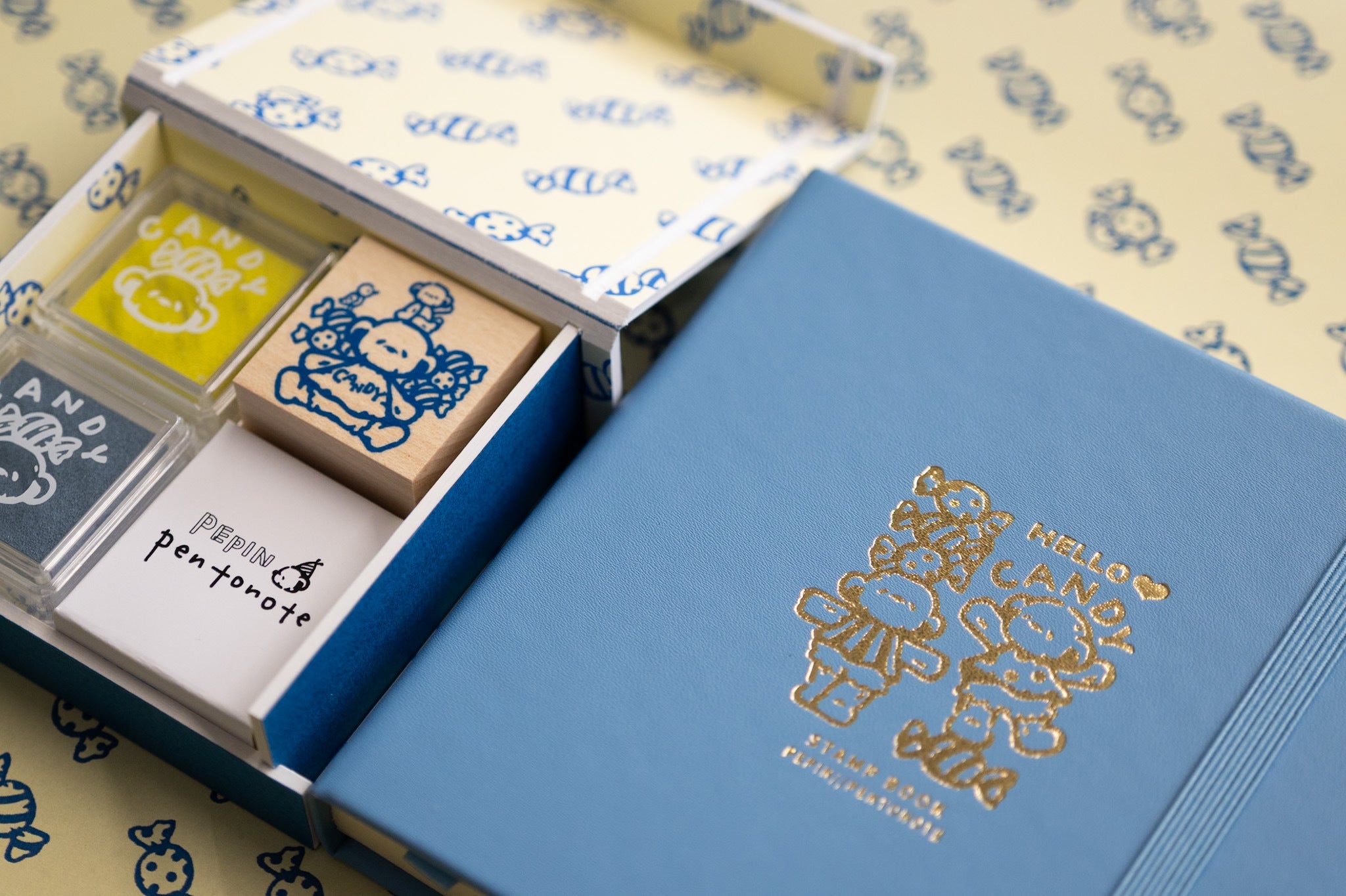 Hello CANDY🍬「Stamp Set」PEPIN×Pentonote – 文化堂 │ Pentonote