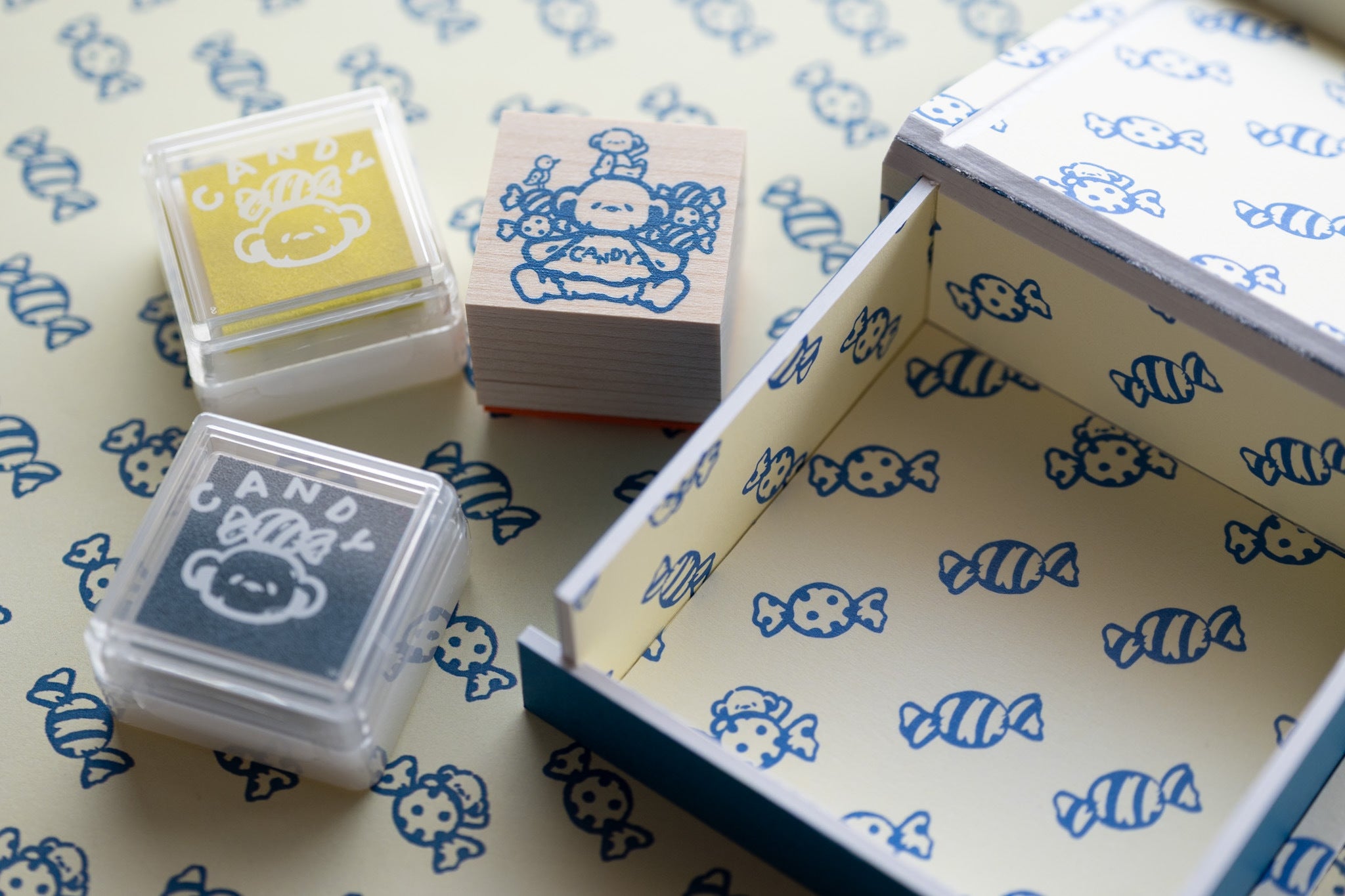 Hello CANDY🍬「Stamp Set」PEPIN×Pentonote – 文化堂 │ Pentonote