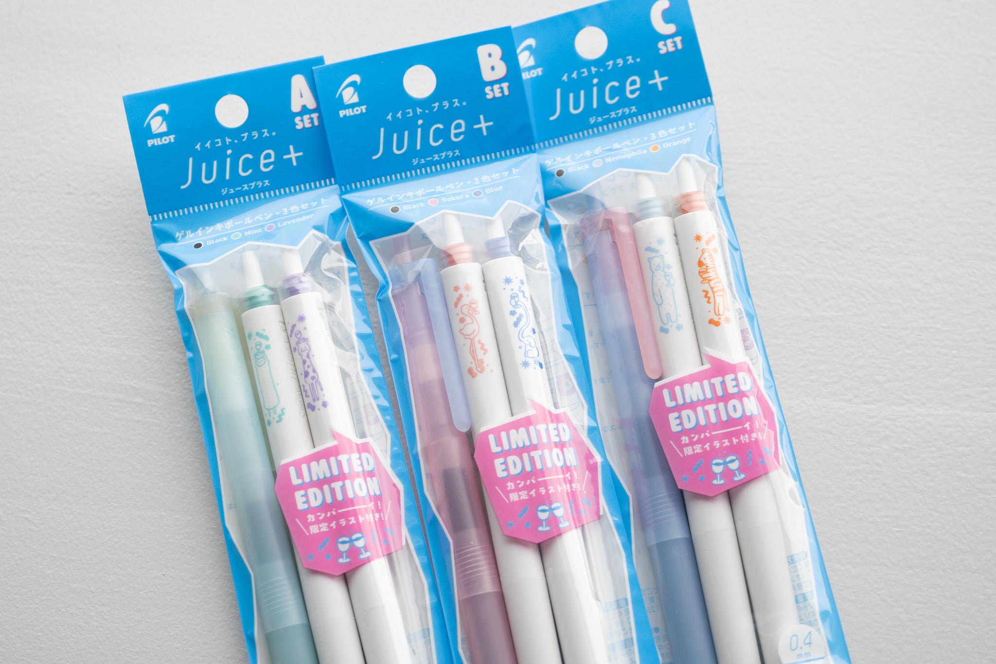 Juice商品 限定】Juice+ 0.4 Cheers! 3色セット – 文化堂 │ Pentonote