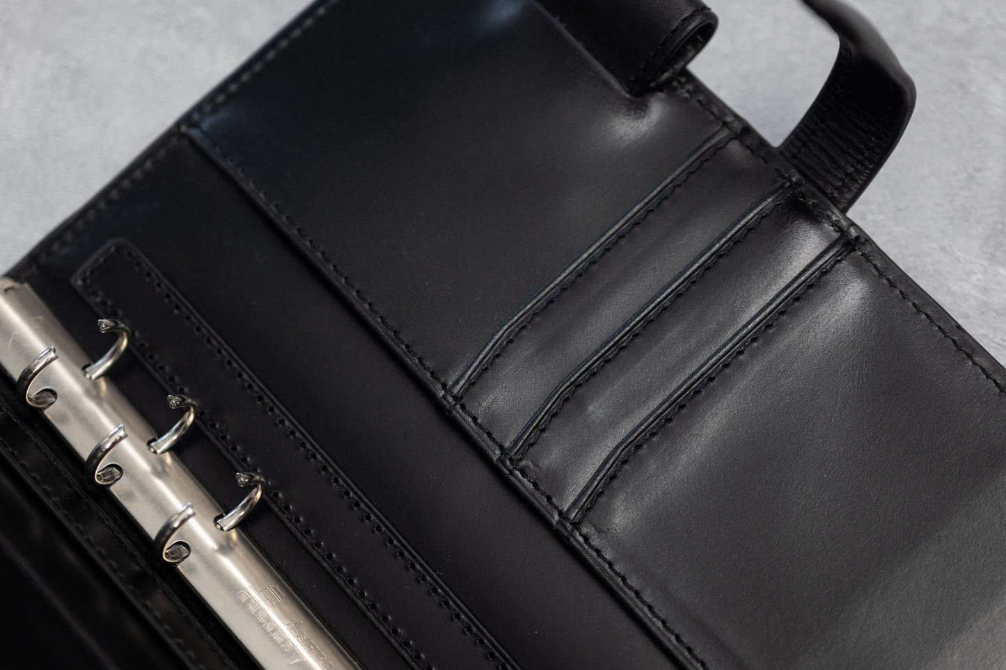 【本革】システム手帳　アッシュフォード　Himeru　