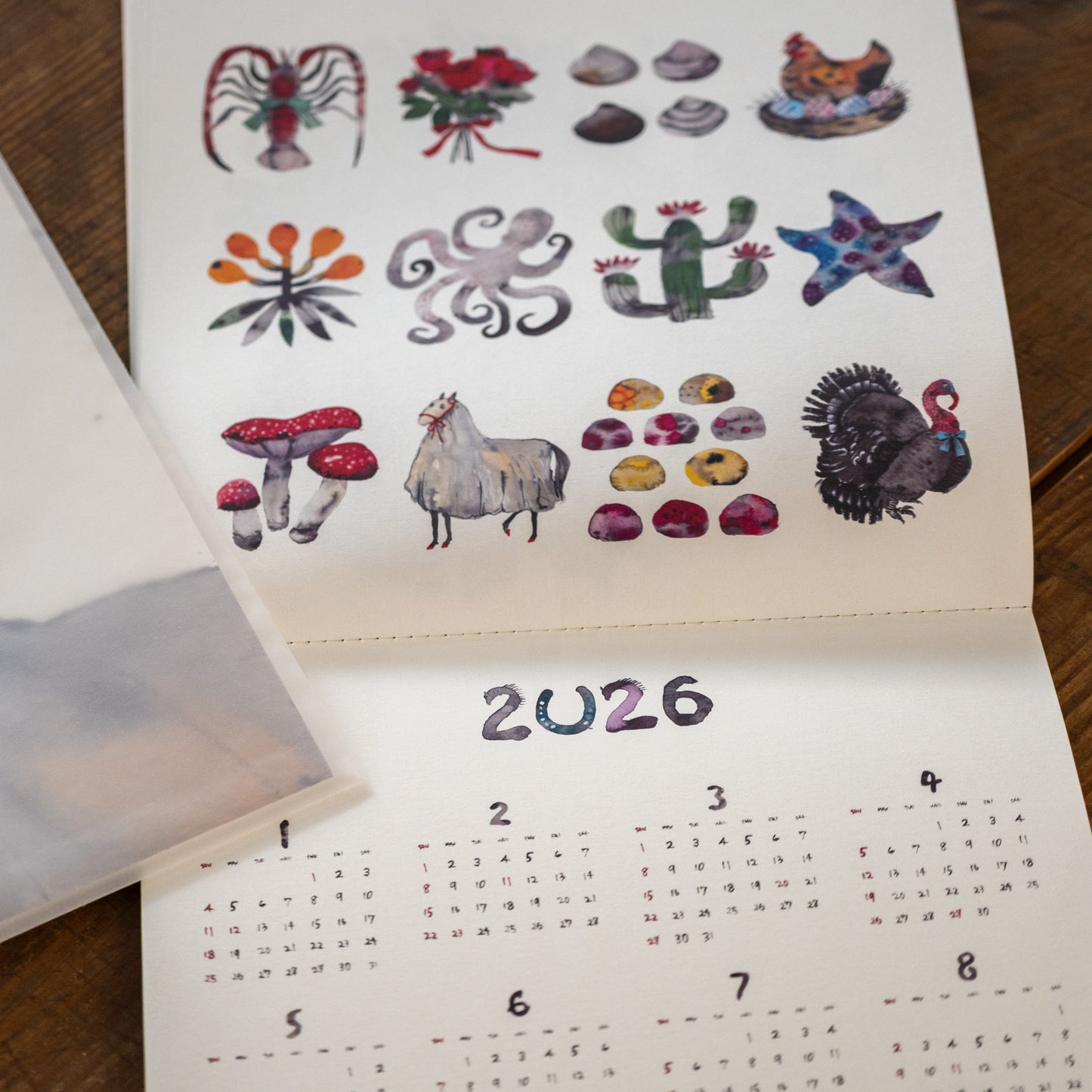 スゲノマロ-カレンダー2026