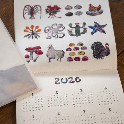 スゲノマロ-カレンダー2026