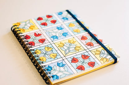 ロルバーン ポケット付きメモ L ステンドグラス